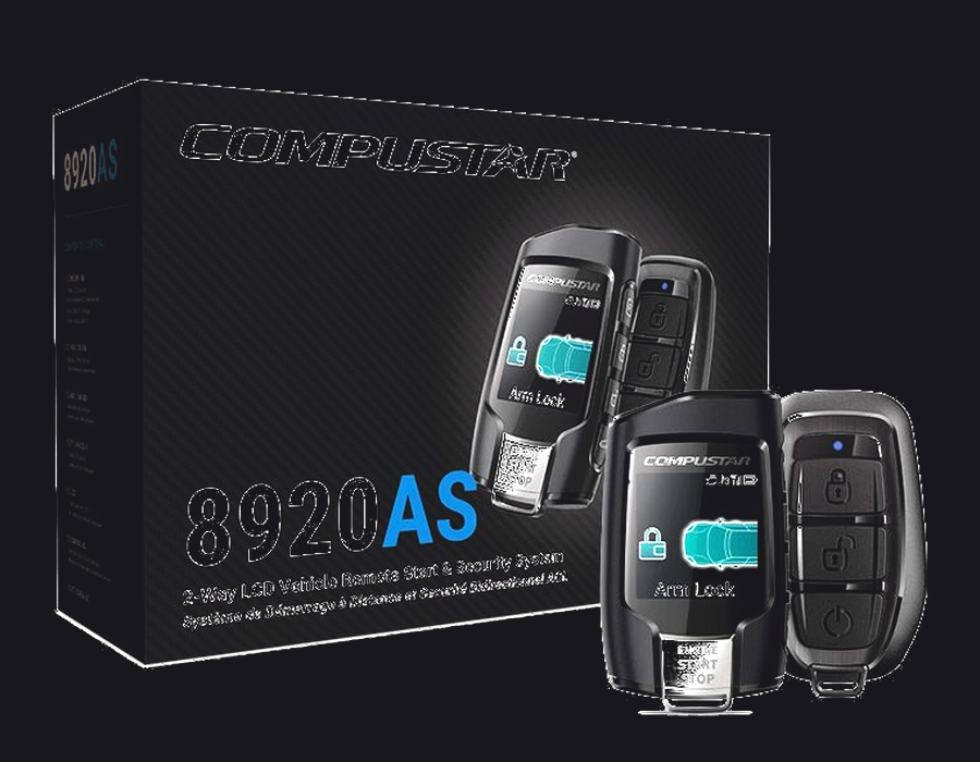 COMPUSTAR 8920 pager and remote start kit
